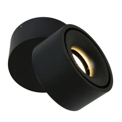 Steinhauer LED Deckenspot Metall Schwarz Ø78 cm rund 8 W 2700 K