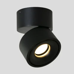 Steinhauer LED Deckenspot Metall Schwarz Ø78 cm rund 8 W 2700 K