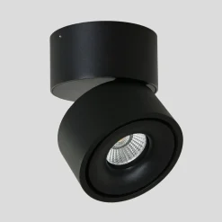 Steinhauer LED Deckenspot Metall Schwarz Ø78 cm rund 8 W 2700 K