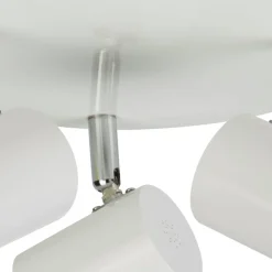 Best Searchlight LED Deckenstrahler Weiß 3000 K 3-flammig Ø 26 cm rund