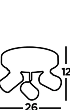 Best Searchlight LED Deckenstrahler Weiß 3000 K 3-flammig Ø 26 cm rund