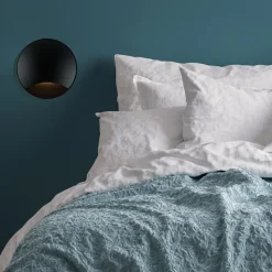 Maytoni LED Einbauleuchte Wand Aluminium Ø 6,2 cm IP65 Schwarz* Metall Lampen|Led Außenleuchten