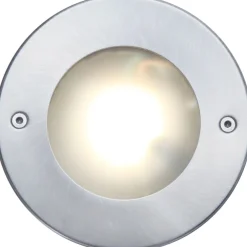 Online Eco-Light LED Einbaustrahler Aluminium IP67 rund Ø12 cm Nickel