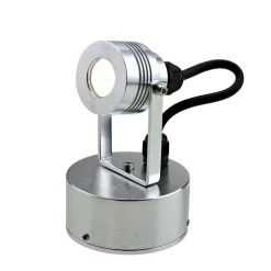 Elstead LED Gartenstrahler mit Kabel rund Aluminium IP54* Led Außenleuchten