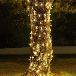 Newgarden LED Girlande außen Solar IP44 2100 K 100 cm lang* Außenlichterketten|Solarleuchten