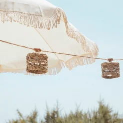 Online Newgarden LED Girlande Garten 5m lang IP44 Jute Seegras 2700 K