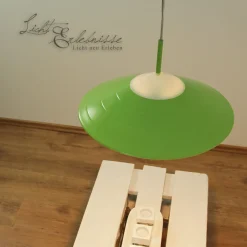 Discount Trio Reality LED Hängelampe Grün Retro Design blendarm