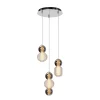 Sale Maytoni LED Hängelampe Metall Rauchglas 38 cm breit 4000 lm INA