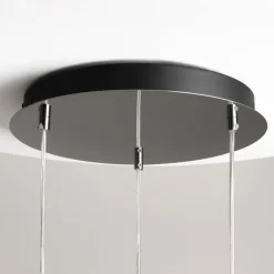 Sale Maytoni LED Hängelampe Metall Rauchglas 38 cm breit 4000 lm INA