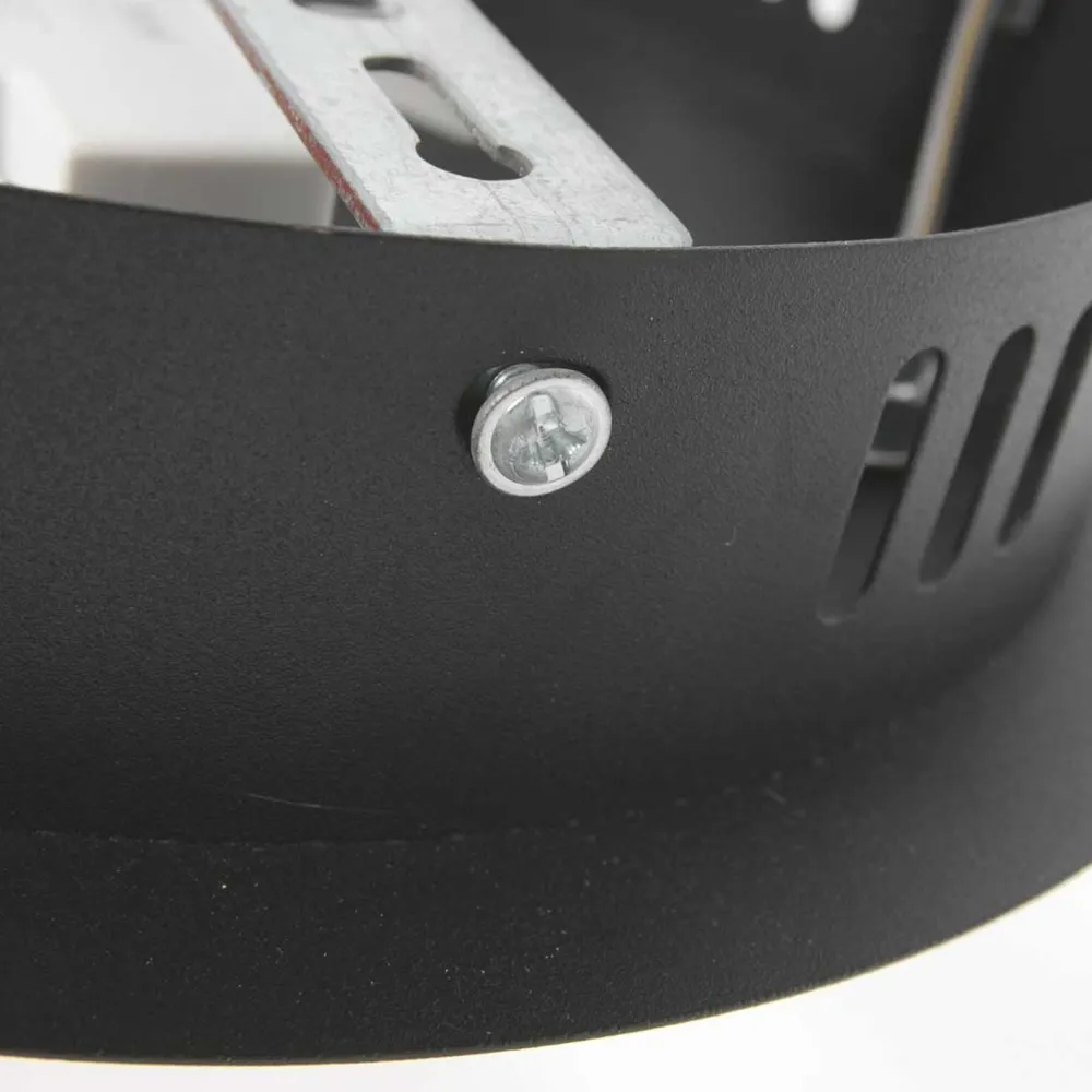 Steinhauer LED Hängelampe Schwarz Ø60 cm rund 42 W 2700 K stilvoll* Hängelampen|Led Lampen