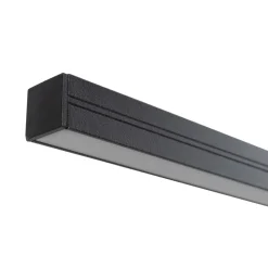 Best Nowodvorski LED Hängeleuchte 3000 K 1150 lm Schwarz B; 150 cm länglich