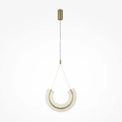 Sale Maytoni LED Hängeleuchte Aluminium Glas H: max. 186,5 cm 350 lm