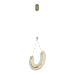 Sale Maytoni LED Hängeleuchte Aluminium Glas H: max. 186,5 cm 350 lm