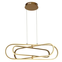 Sale Searchlight LED Hängeleuchte in Gold 3000/4500/6500 K B: 80 cm