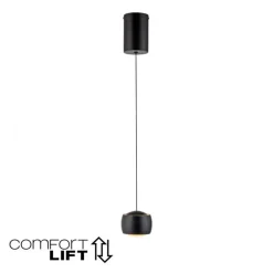 Sale Just Light LED Hängeleuchte Metall warmweiß 3000 K 800 lm Schwarz