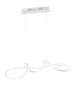 Trio Reality LED Hängeleuchte Weiß dimmbar 81 cm lang 37 W 4500 lm* Hängelampen|Bürolampen