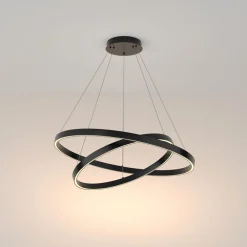 Discount Maytoni LED Kronleuchter Aluminium 3000 K warmweißes Licht rund