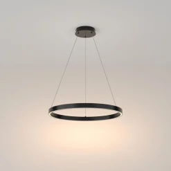 Clearance Maytoni LED Kronleuchter Ring rund Ø 60 cm H: max. 120 cm