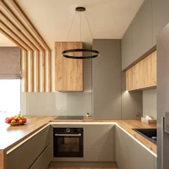 Clearance Maytoni LED Kronleuchter Ring rund Ø 60 cm H: max. 120 cm