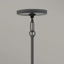 Elstead LED Kronleuchter Schwarz Gold Weiß Ø 91,4 cm verstellbare Höhe* Wohnzimmerlampen|Esszimmer Lampen