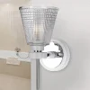 Online Elstead LED Lampe Badezimmer Glas IP44 Chrom Weiß verstellbar