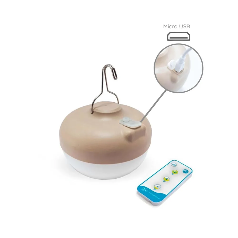 Newgarden LED Leuchtmittel Akku USB Haken Magnet Ø 11 cm Fernbedienung CHERRY* Leuchtmittel|Kabellose Und Akku-Leuchten