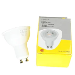 Discount eltric K Heckel GmbH LED Leuchtmittel GU10 7 Watt 2700 K 550 lm Strahler - LM050