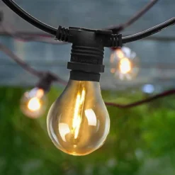 Online Newgarden LED Lichterkette außen 2700 K Schwarz IP44 Modern