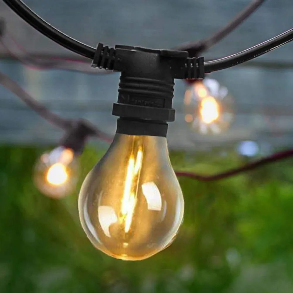 Online Newgarden LED Lichterkette außen 2700 K Schwarz IP44 Modern