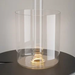 Outlet Maytoni LED Nachttischleuchte Glas dimmbar Touch Funktion rund