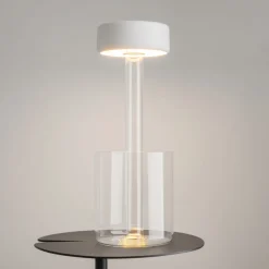 New Maytoni LED Nachttischleuchte Glas Dimmer Touch Schalter 120 lm