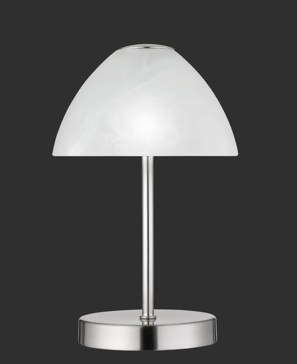 Discount Trio Reality LED Nachttischleuchte Touch Dimmer 280 lm 3 W in Nickel