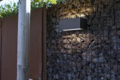 Eco-Light LED Outdoor Wandlampe Anthrazit 4000 K IP54 Up Down