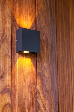 Online Eco-Light LED Outdoor Wandleuchte Aluminium 4000 K IP54 Up Down