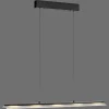 Hot Just Light LED Pendelleuchte dimmbar Metall 100 cm 2900 lm Schwarz