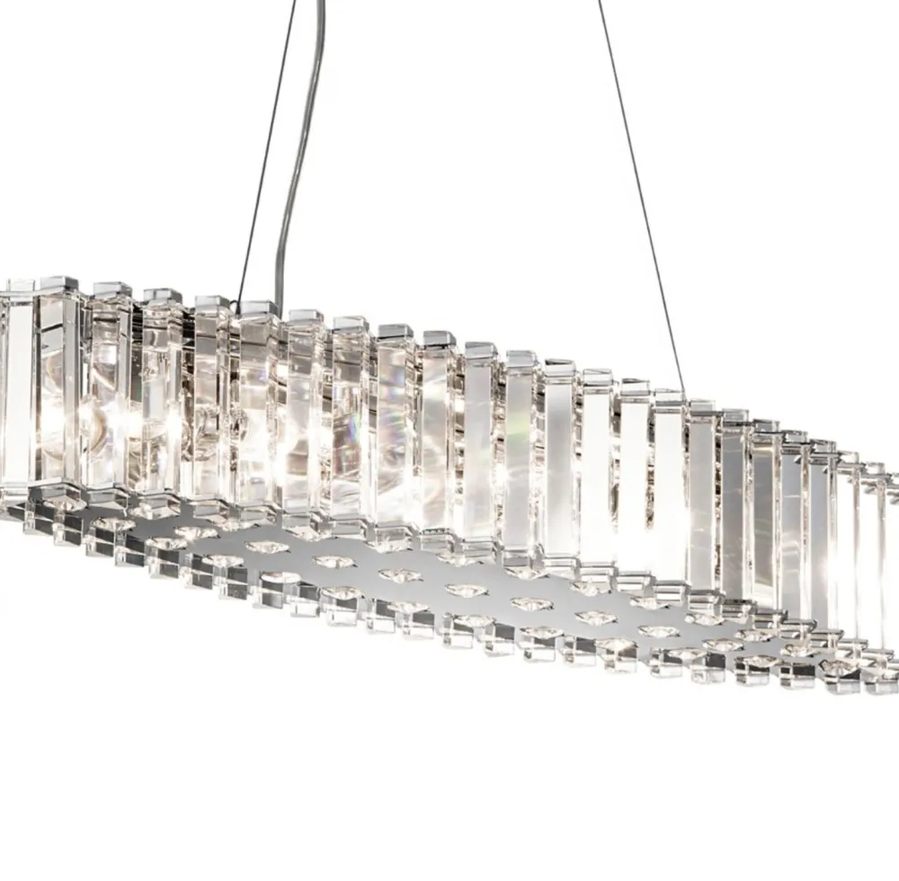 Discount Elstead LED Pendelleuchte Kristall IP44 modernes Design