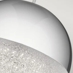 Elstead LED Pendelleuchte Kugel Ø 20 cm 3000 K in Chrom* Hängelampen|Led Lampen