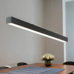 Easylight LED Pendelleuchte Metall dimmbar L: 100 cm Schwarz Modern* Wohnzimmerlampen|Metall Lampen