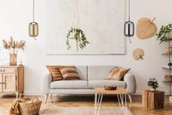 Searchlight LED Pendelleuchte schmal Ø 18 cm H: max. 1,5 m verstellbar