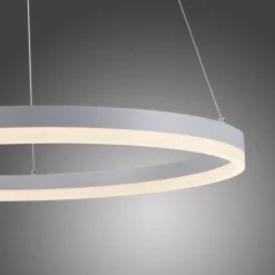 Paul Neuhaus LED Pendelleuchte Weiß dimmbar 38 W 3000 K Ø60 cm Ring* Hängelampen|Bürolampen