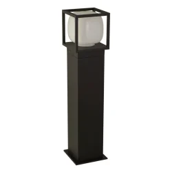 Discount Searchlight LED Pollerleuchte 65 cm IP54 Schwarz Weiß 3000 K 746 lm