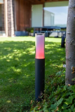 Outlet Eco-Light LED Pollerleuchte Aluminium RGB H:59 cm IP44 500 lm