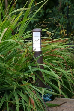 Elstead LED Pollerleuchte 37cm IP54 Terrasse Haus Aluminium* Außenleuchten Antik|Moderne Außenleuchten