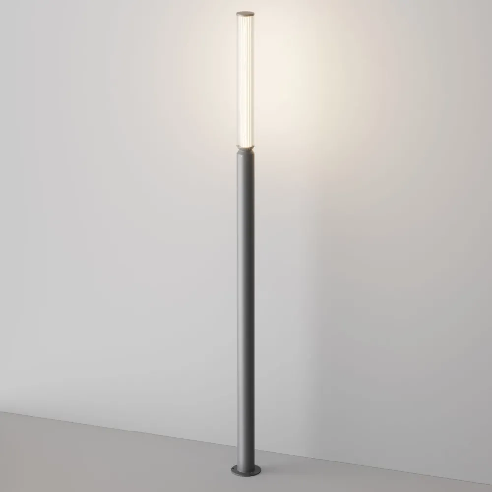 Maytoni LED Pollerleuchte Glas Aluminium IP65 1500 lm 198,6 cm* Wegeleuchten|Led Außenleuchten