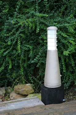 Sale Elstead LED Pollerleuchte IP54 37cm Aluminium Modern in Silber