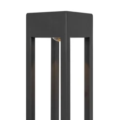 Discount Maytoni LED Pollerleuchte Metall IP65 100 cm Graphit eckig