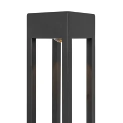 Discount Maytoni LED Pollerleuchte Metall IP65 100 cm Graphit eckig