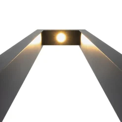 Maytoni LED Pollerleuchte Metall 200 cm hoch IP65 Graphit eckig* Wegeleuchten|Led Außenleuchten