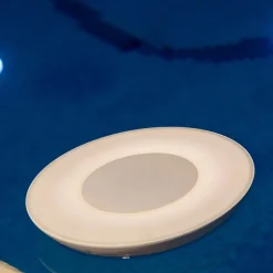 Newgarden LED Poolleuchte Akku Dimmer Farbwechsel Ø 39 cm kabellos IP67* Leuchtmittel|Kabellose Und Akku-Leuchten