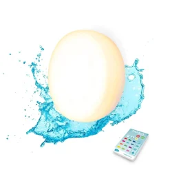 Newgarden LED Poolleuchte ohne Bohren Farbwechsel dimmbar IP68 Ø 12 cm* Kabellose Und Akku-Leuchten|Dekolampen Außen